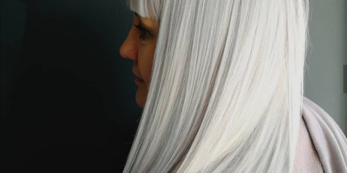 Evolution Keratin Treatment on Silver Hair 